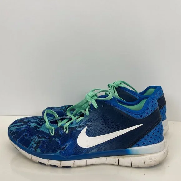 Nike Free TR Fit Training Shoes Blue Womens Size